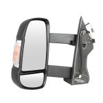 Lusterko zewnętrzne lewe elektr. regulowany czujnik temperatury 16W długie ramię lusterka