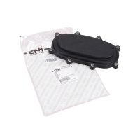 Osłona łańcucha rozrządu w obudowie rozrządu z uszczelką