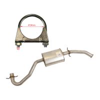 Tylny układ wydechowy