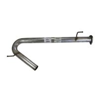 Rura wydechowa z przodu za kotem