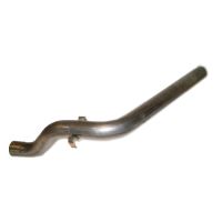 Końcówka wydechu ALKO wygięta przez ramę 58 wewnątrz 62 na zewnątrz