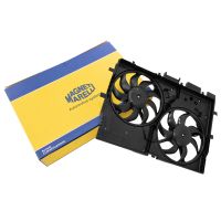 Wentylator chłodnicy podwójna rama wentylatora + klimat 300-300Watt Magneti Marelli