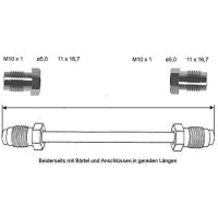 Przewód hamulcowy 3200 mm 10 X 1 miedziano-niklowy