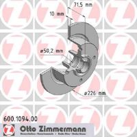 Zestaw sportowych tarcz hamulcowych perforowanych ABE