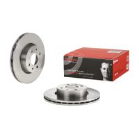 Przednia tarcza hamulcowa wentylowana wewnętrznie 257 Ømm