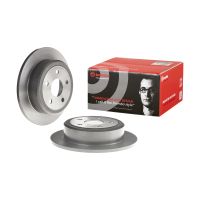 Tylna tarcza hamulcowa pokryta Brembo