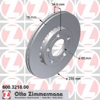 Wentylowana zewnętrznie przednia tarcza hamulcowa