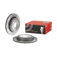 Tylna tarcza hamulcowa wentylowana powlekana Brembo