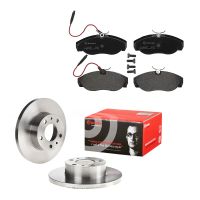 Zestaw tarcz hamulcowych z klockami hamulcowymi z przodu