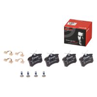 Klocki hamulcowe tylne bez styku ostrzegawczego BREMBO