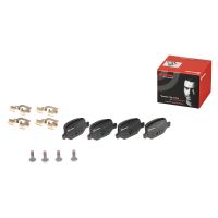 Klocki hamulcowe tylne z akcesoriami / bez kontaktu ostrzegawczego Brembo