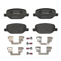 Klocki hamulcowe tylne z akcesoriami