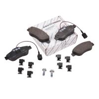 Klocki hamulcowe przednie OE 77365817 2 przewody ostrzegawcze