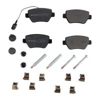 Tylne klocki hamulcowe, w tym kontakt zużycia