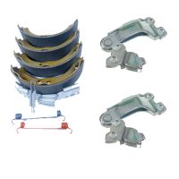 Zestaw szczęk hamulca ręcznego ze sprężynami + regulator uruchamiania