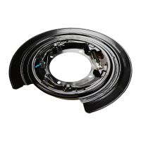 Zestaw hamulca postojowego na płycie kotwiącej po prawej stronie