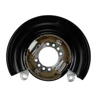 Zestaw hamulcowy wstępnie zmontowany na płytach kotwiących po prawej stronie