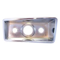 Lampa boczna w ramie chromowana tylna lewa