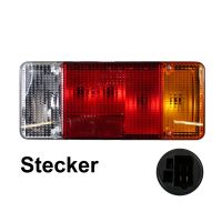 Tylne światło na prawej wtyczce płaskiej platformy