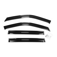 Zestaw szyb deflektora wiatru z 4 przyciemnianych szyb akrylowych