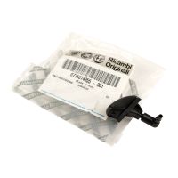 Dysza spryskiwacza przedniej szyby czarna tylna OE 735674355