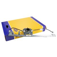 Mechanizm podnośnika szyby lewy bez silnika Magneti Marelli