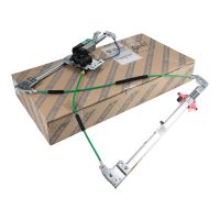 Elektryczny podnośnik szyb po lewej stronie