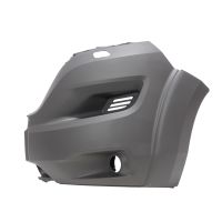 Narożnik zderzaka z przodu lewy szary