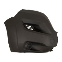 Narożnik zderzaka przedni prawy, szary z otworami na przedłużenia