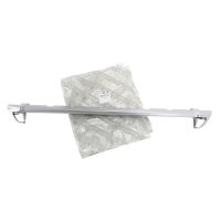 Spoiler przedniego zderzaka srebrny