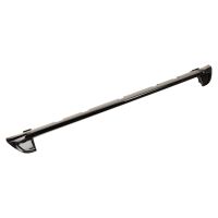 Spoiler przedniego zderzaka pomalowany na czarny połysk