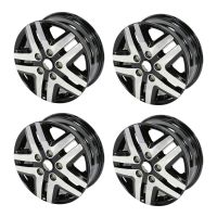 Komplet felg aluminiowych czarny srebrny 16" oryginalny