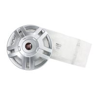 Zaślepka na felgę 15 cali, emblemat czerwony