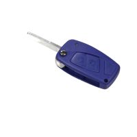 Klucz do obudowy Klucz 2 przycisk składany *Niebieski*