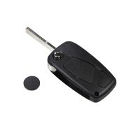 Klucz do obudowy Klucz 2 przycisk składany *Czarny*
