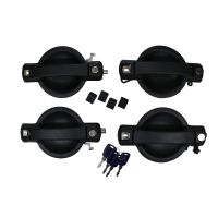 Komplet klamek 4x klamki z kluczem