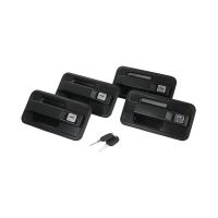 Komplet klamek 4 klamki z kluczem