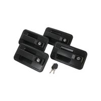 Komplet klamek 4 klamki z kluczem