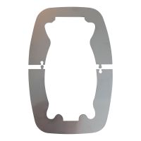 Płyta ochronna na klamkę drzwi Eurochassis