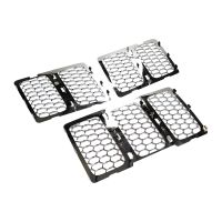 Kratka chłodnicy o strukturze plastra miodu