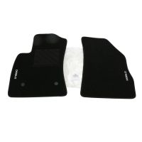 Zestaw dywaników podłogowych 2 sztuki na przód welur