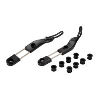 Zestaw prowadnic pasów bezpieczeństwa czarny