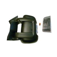 Lusterko zewnętrzne lewy ręczny czujnik temperatury 5 W krótkie ramię lusterka