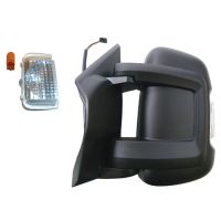 Lusterko zewnętrzne lewe elektrycznie regulowane krótkie ramię lusterka 5 W oryginał