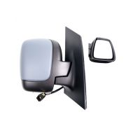 Lusterko zewnętrzne lewe, podgrzewane elektrycznie i składane, zagruntowane