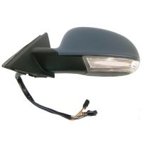 Lusterko zewnętrzne lewe elektr. na zawiasach