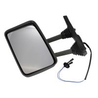 Lusterko zewnętrzne lewe ręcznie długie ramię lusterka podgrzewane