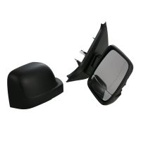 Lusterko zewnętrzne całkowicie krótkie prawe manualne czarne