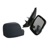 Lusterko zewnętrzne całkowicie krótkie prawe ręcznie zagruntowane szare