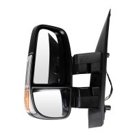 Lusterko zewnętrzne lewe podgrzewane elektrycznie krótkie ramię Oryginał